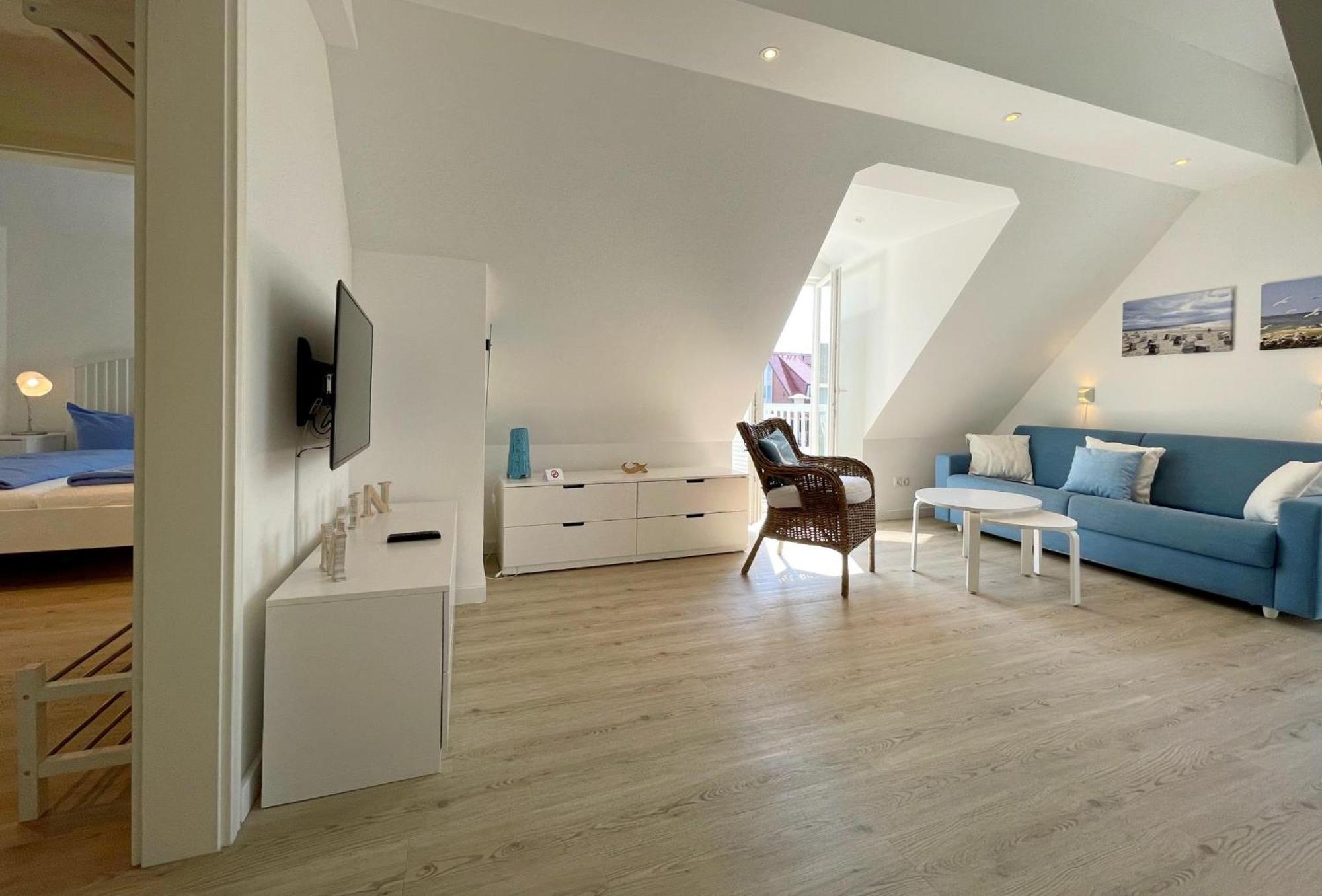 Haus Duenenrose Whg 3 Mit Balkon Apartment *